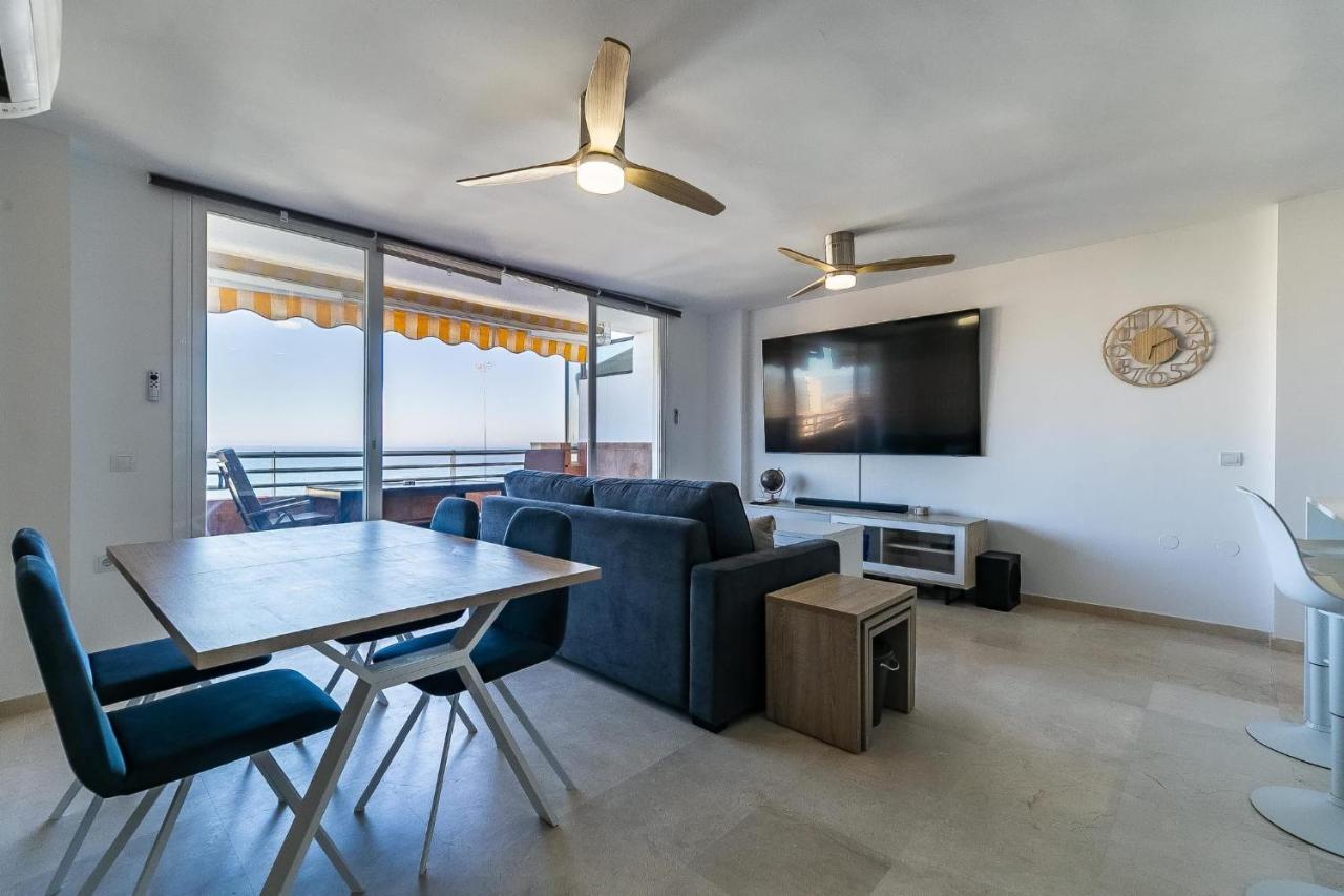 Vistas Azules -- Remodeled, Large Terrace, Spectacular Ocean Views And Beach Level Access Торемолинос Екстериор снимка